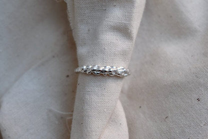 Recycled Silver Ring Recycled Silver 'Coral' Ring (Various Sizes) homeware shops bristol gift shops bristol Nautilus Designs