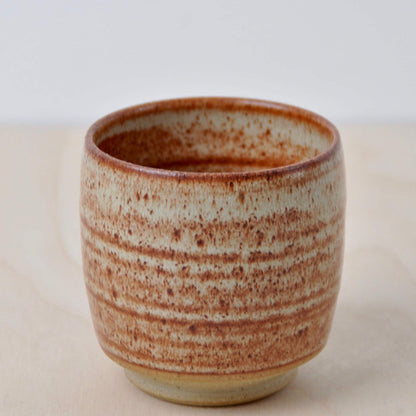 Ceramics Buff Stoneware Yunomi Cup with Rusty White Glaze homeware shops bristol gift shops bristol Nicholas Dover Ceramics