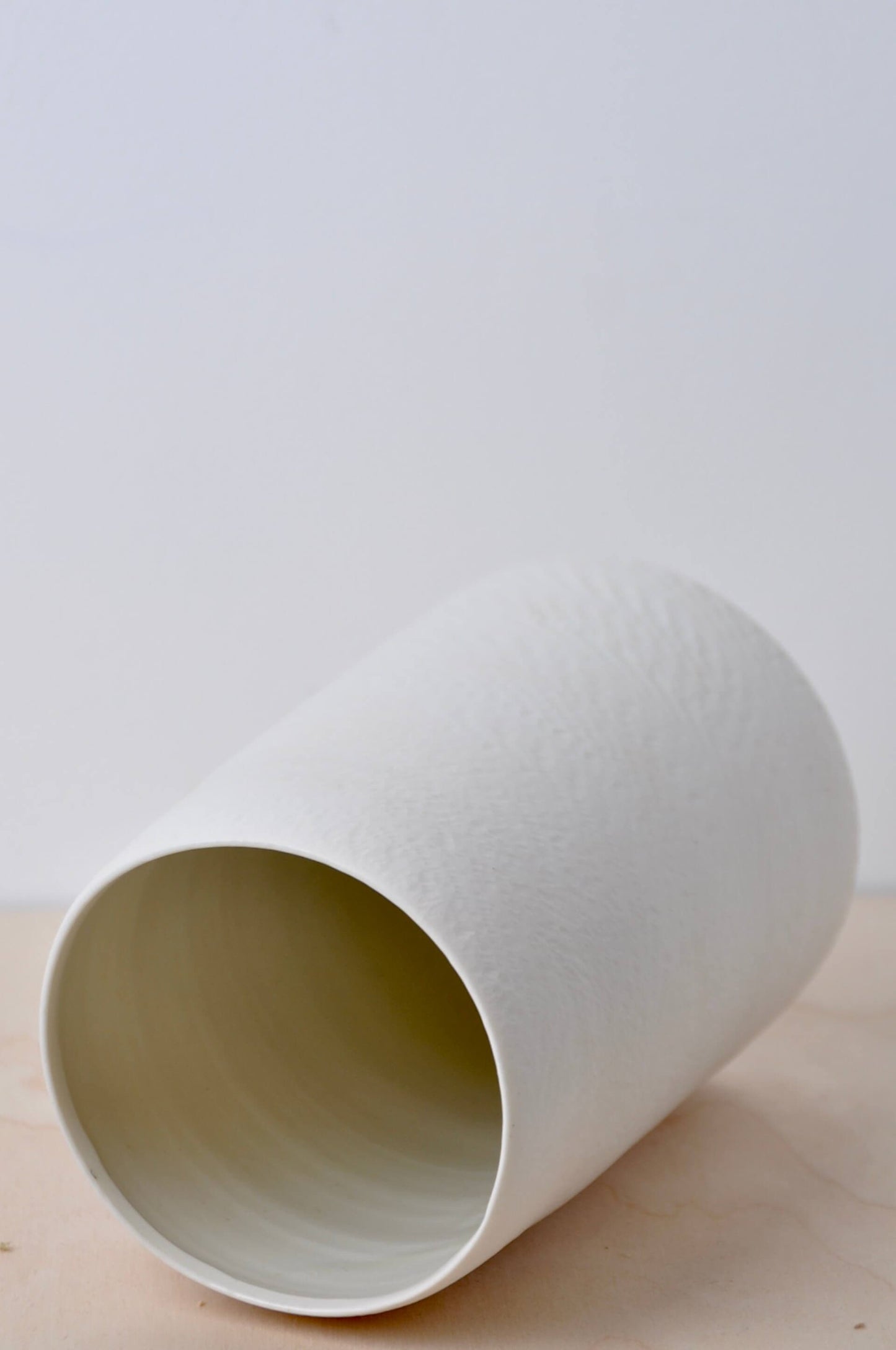 Vases Porcelain Vase with 'Chattering' Effect (various sizes) homeware shops bristol gift shops bristol Nicholas Dover Ceramics