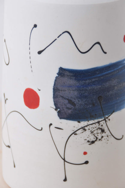 Vases Porcelain Vase with "Mittsu" design homeware shops bristol gift shops bristol Nicholas Dover Ceramics