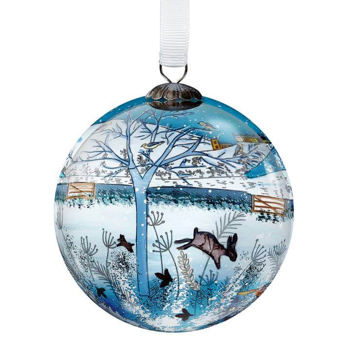 Bauble Pheasants in Snow Bauble homeware shops bristol gift shops bristol Other Lovely Things