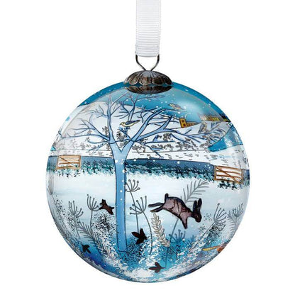 Bauble Pheasants in Snow Bauble homeware shops bristol gift shops bristol Other Lovely Things