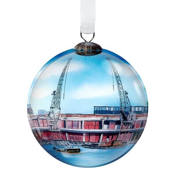 Bauble Bristol Harbourside and M Shed Christmas Bauble homeware shops bristol gift shops bristol Other Lovely Things