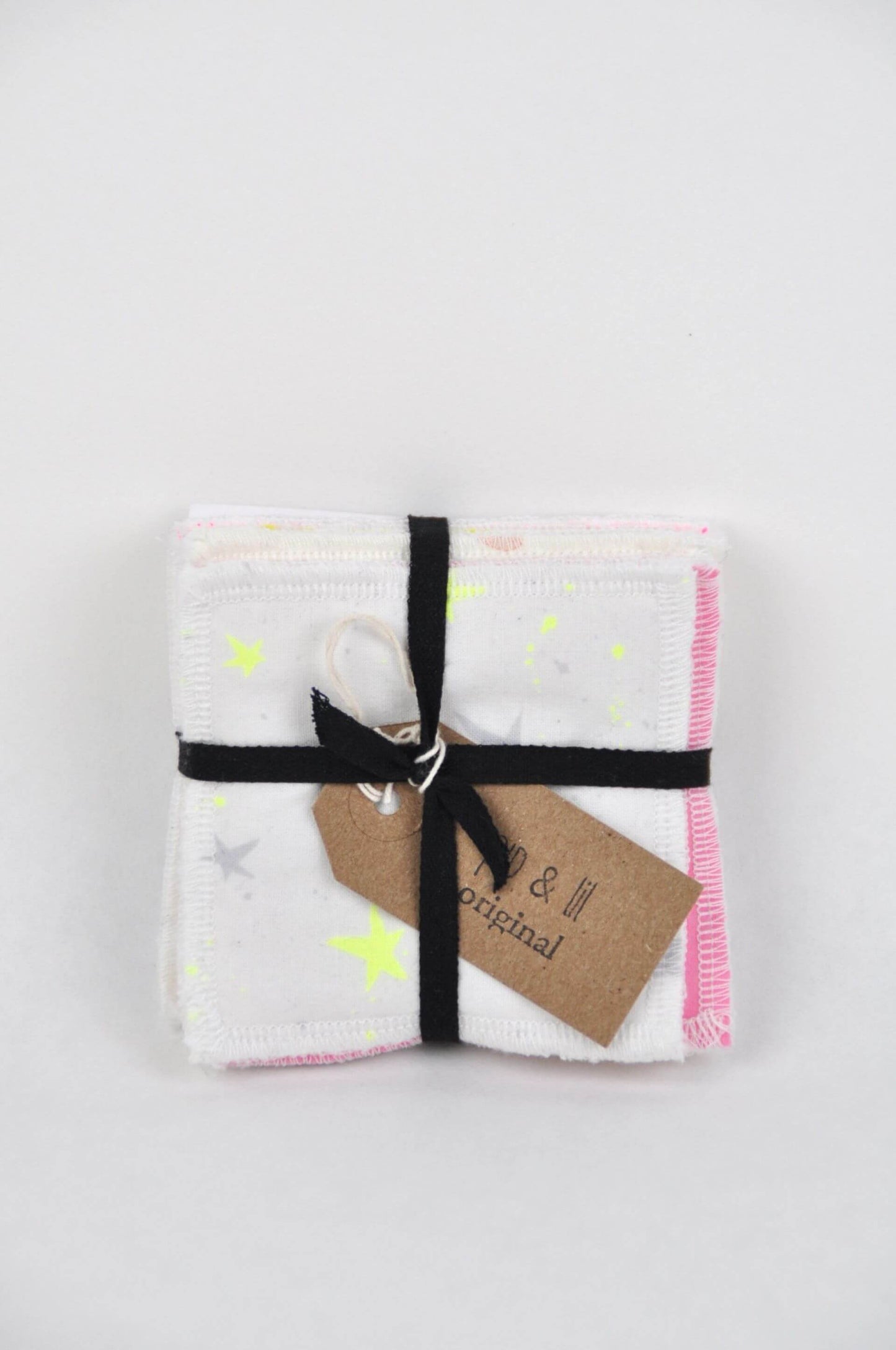 Pip & Lil Face Wipes Reusable Face Cloths - Neon