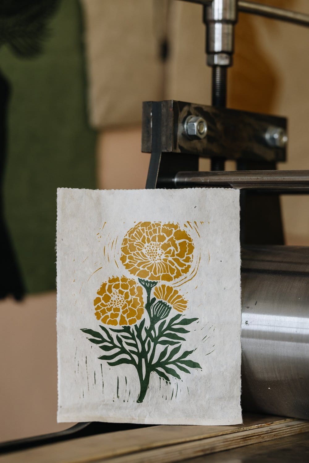 PRIOR SHOP Book Botanical Block Printing - A creative step-by-step handbook