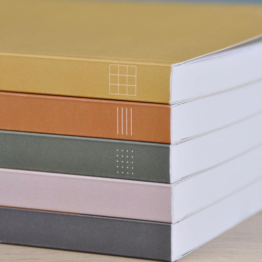 DOTTED Notebook/Sketchbook with Forest Green Cover homeware shops bristol gift shops bristol PRIOR SHOP