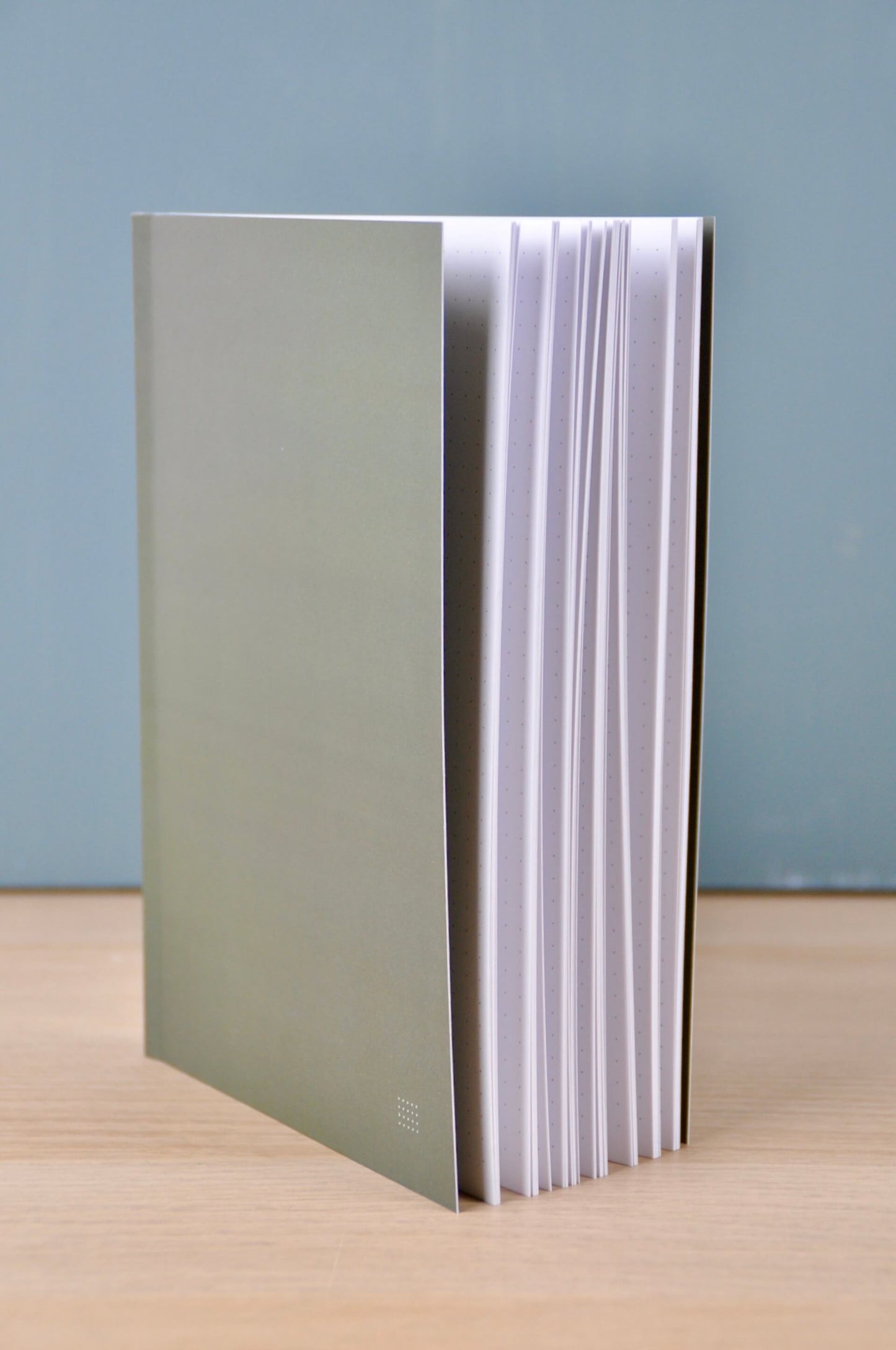 DOTTED Notebook/Sketchbook with Forest Green Cover homeware shops bristol gift shops bristol PRIOR SHOP