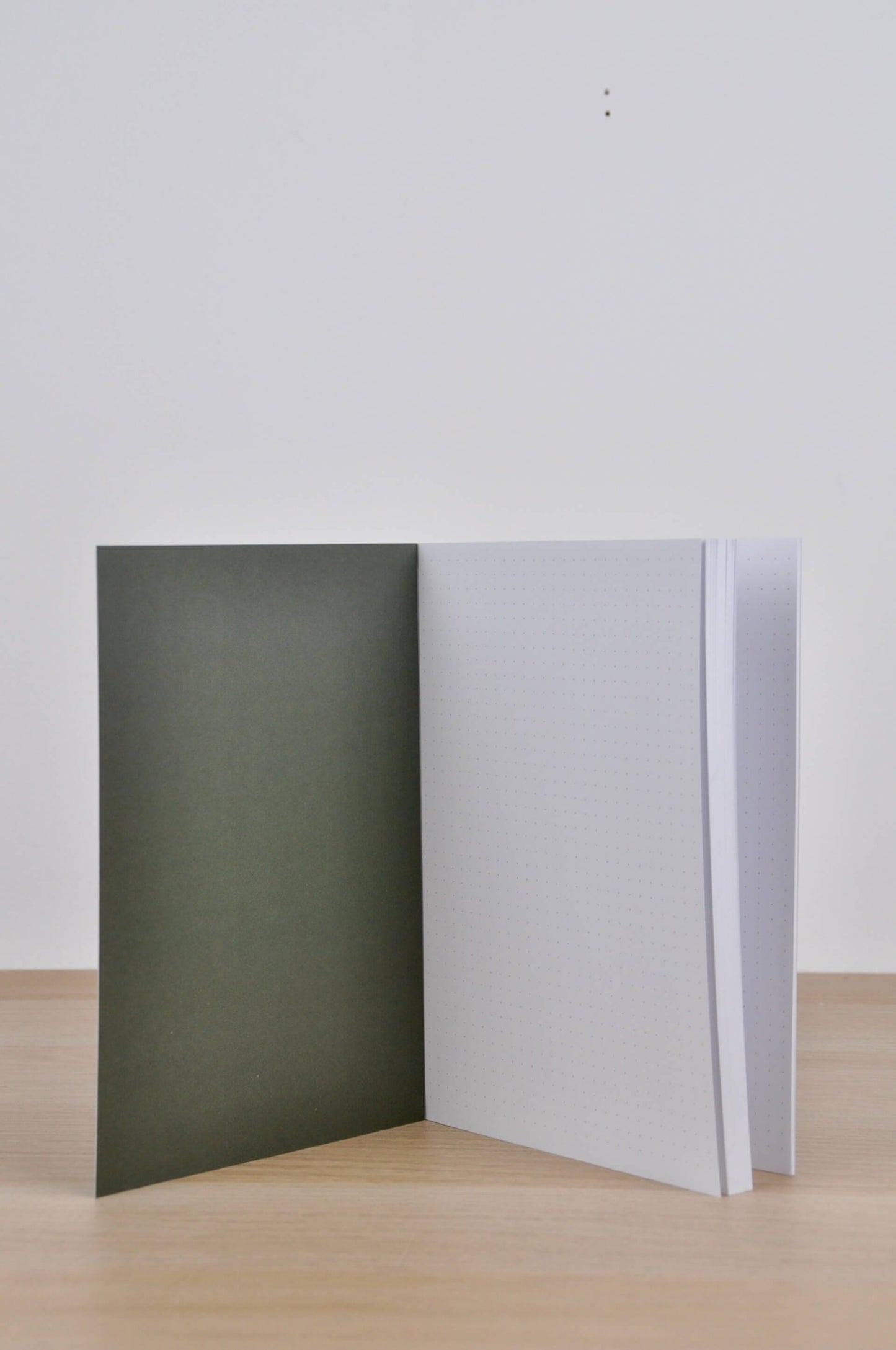 DOTTED Notebook/Sketchbook with Forest Green Cover homeware shops bristol gift shops bristol PRIOR SHOP