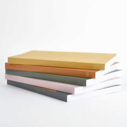 GRIDDED Notebook/Sketchbook with Mustard Yellow Cover homeware shops bristol gift shops bristol PRIOR SHOP