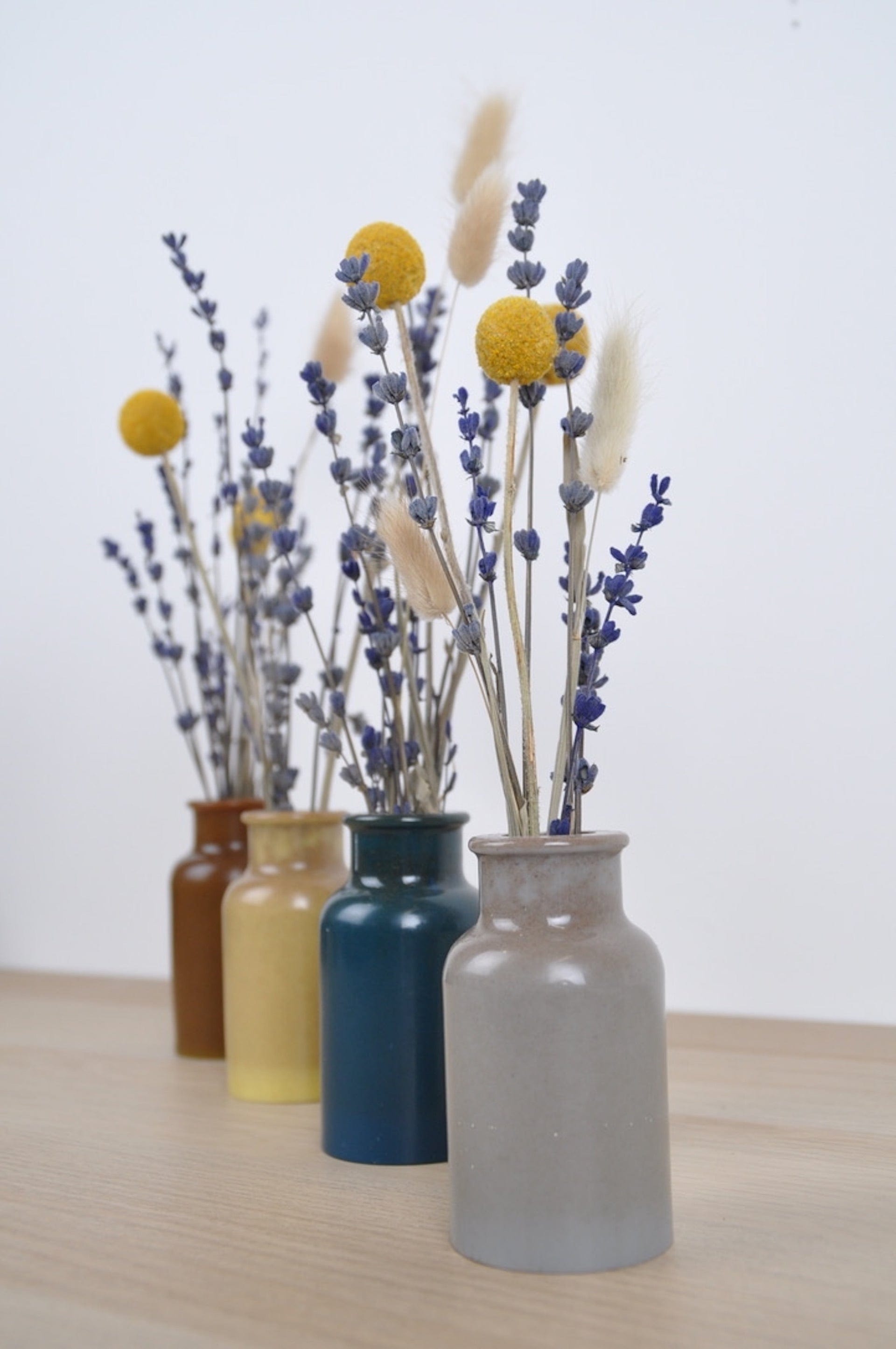 PRIOR SHOP Saw Dust & Plant Resin Small Vase - (various colours)