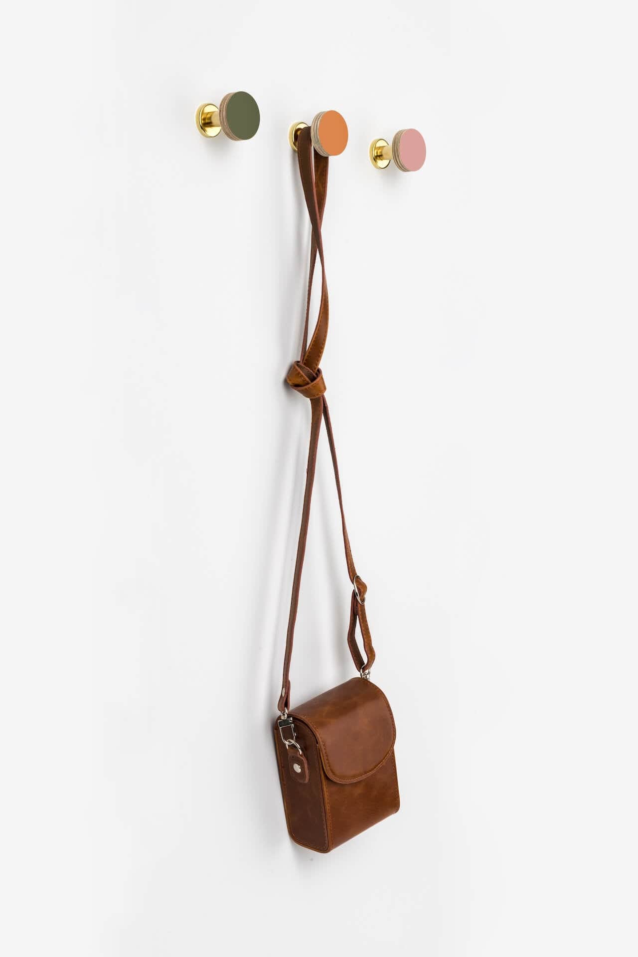 Birch & Brass Knob in White homeware shops bristol gift shops bristol Priormade