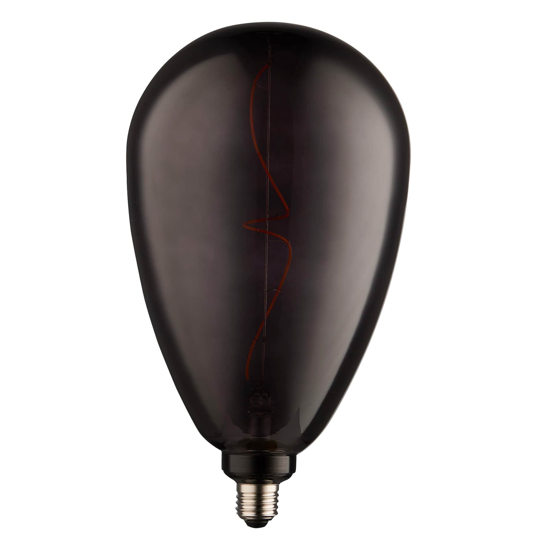 Black Tinted Glass LED Filament Bulb homeware shops bristol gift shops bristol PRIORMADE
