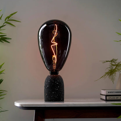 Black Tinted Glass LED Filament Bulb homeware shops bristol gift shops bristol PRIORMADE