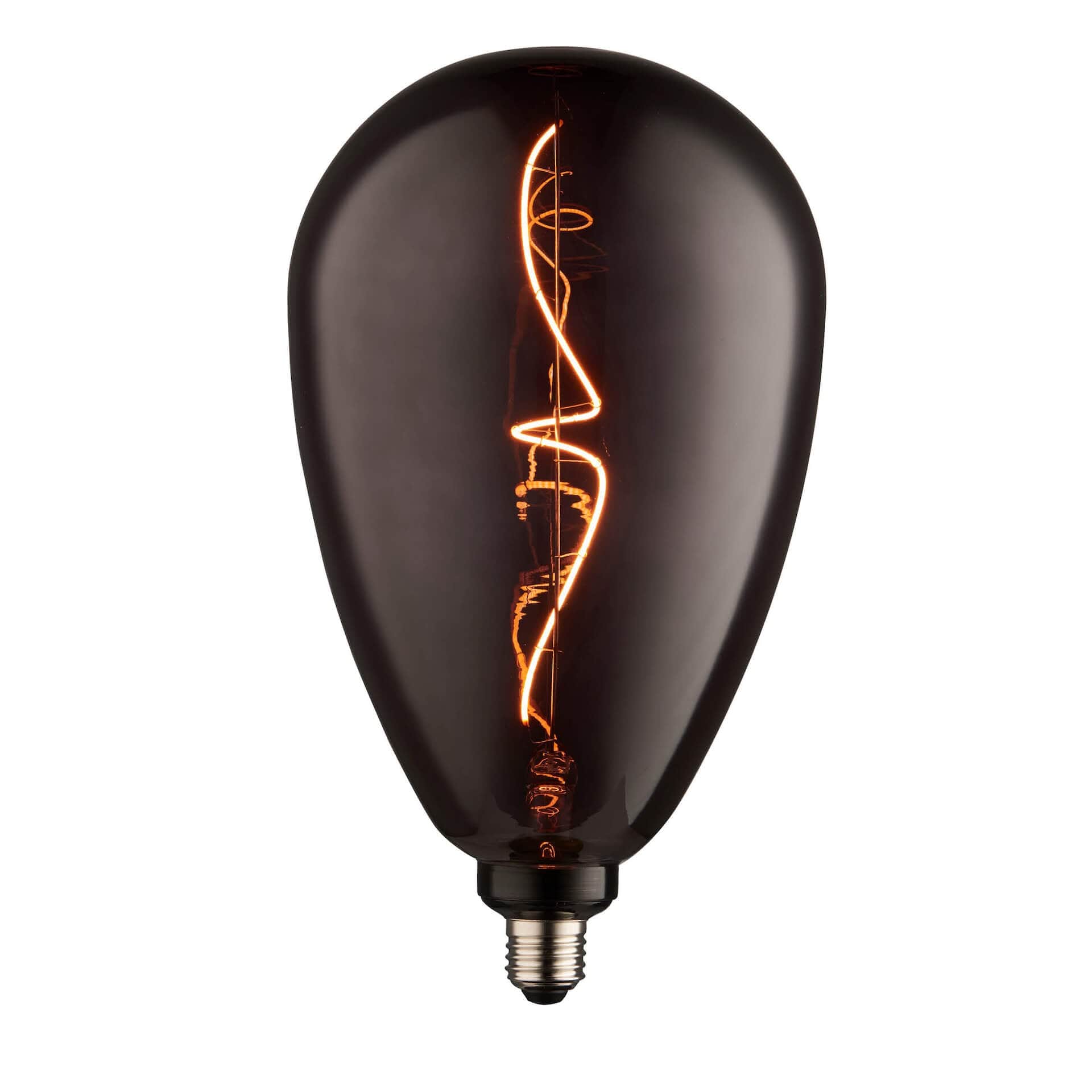 Black Tinted Glass LED Filament Bulb homeware shops bristol gift shops bristol PRIORMADE