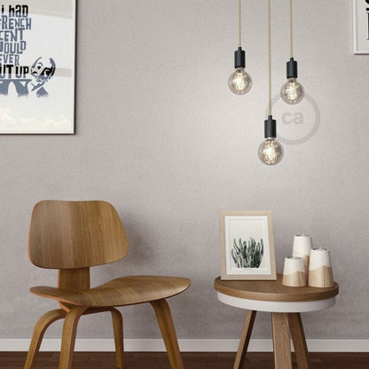 Bulb Curved Double Loop Bulb - Smokey (LED) homeware shops bristol gift shops bristol PRIORMADE