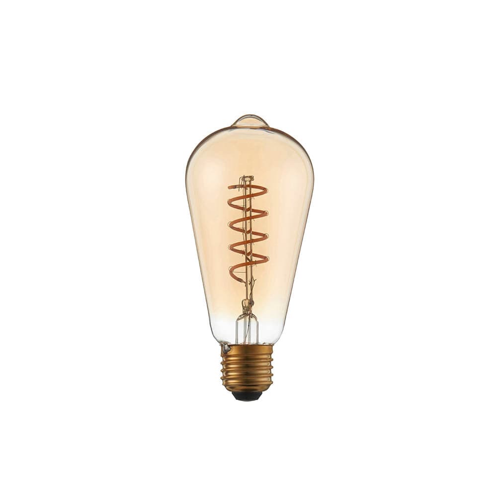 Bulb Teardrop Spiral Filament bulb (LED) homeware shops bristol gift shops bristol Priormade