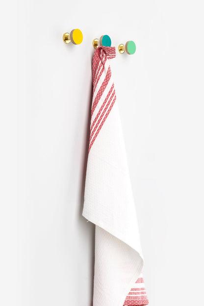 Cabinet Knob Birch & Brass Knob in Mint Green homeware shops bristol gift shops bristol Priormade