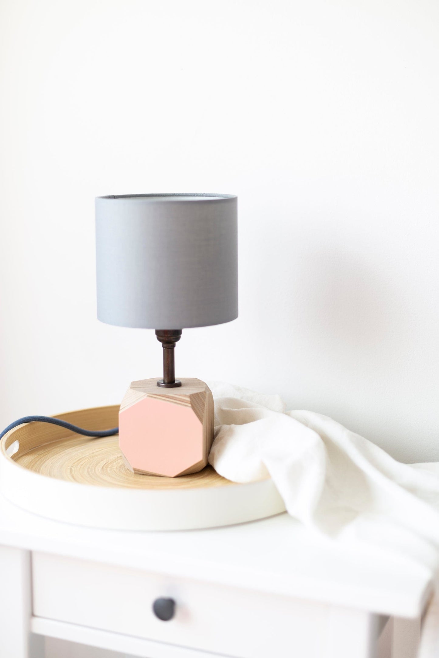 Geo Lamp Geo 100 Lamp in Dusty Pink homeware shops bristol gift shops bristol Priormade
