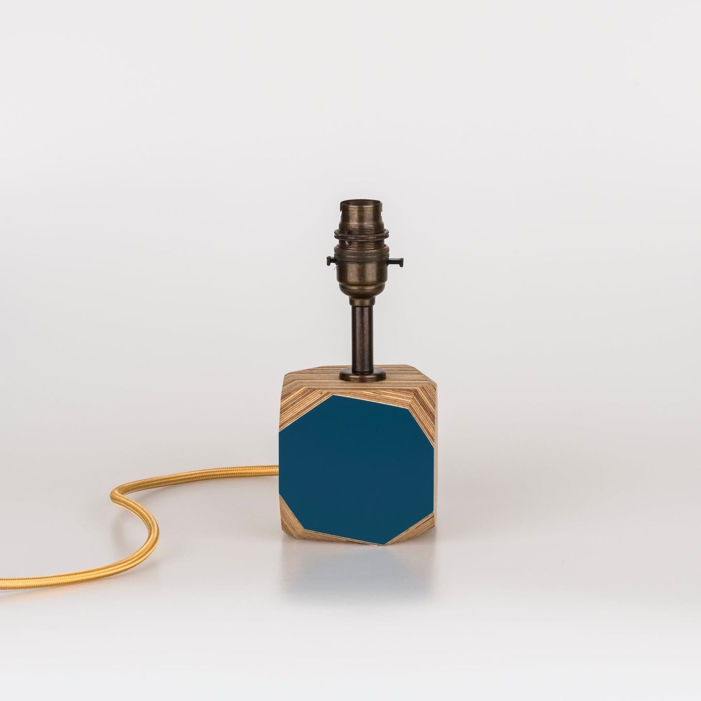 Geo Lamp Geo 100 Lamp in Sea Blue homeware shops bristol gift shops bristol Priormade