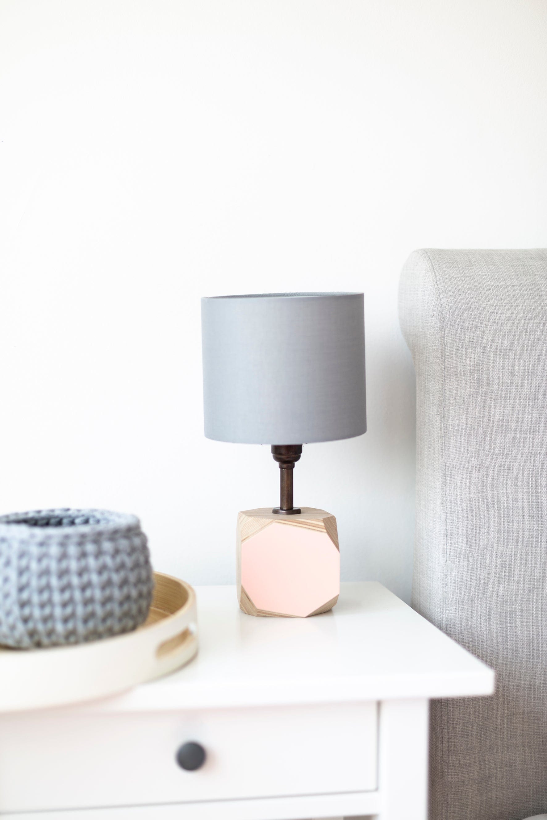 Geo Lamp Geo 100 Lamp in Smoke Grey homeware shops bristol gift shops bristol Priormade