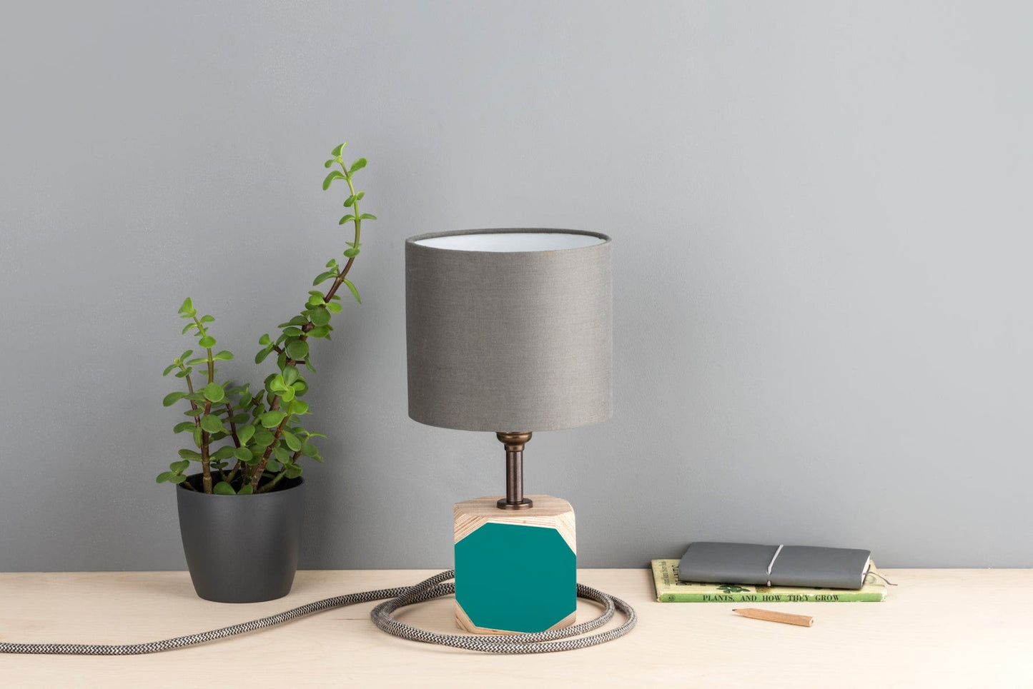 Geo Lamp Geo 100 Lamp in Teal homeware shops bristol gift shops bristol Priormade