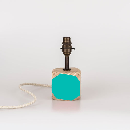 Geo Lamp Geo 100 Lamp in Turquoise homeware shops bristol gift shops bristol Priormade