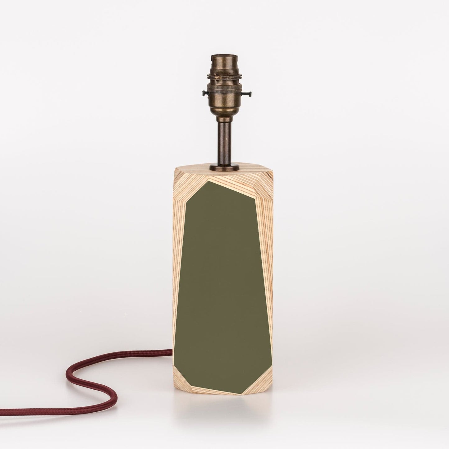 Geo Lamp Geo 200 Lamp in Olive Green homeware shops bristol gift shops bristol Priormade