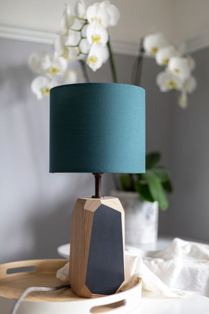 Geo Lamp Geo 200 Lamp in Petrol Blue homeware shops bristol gift shops bristol Priormade