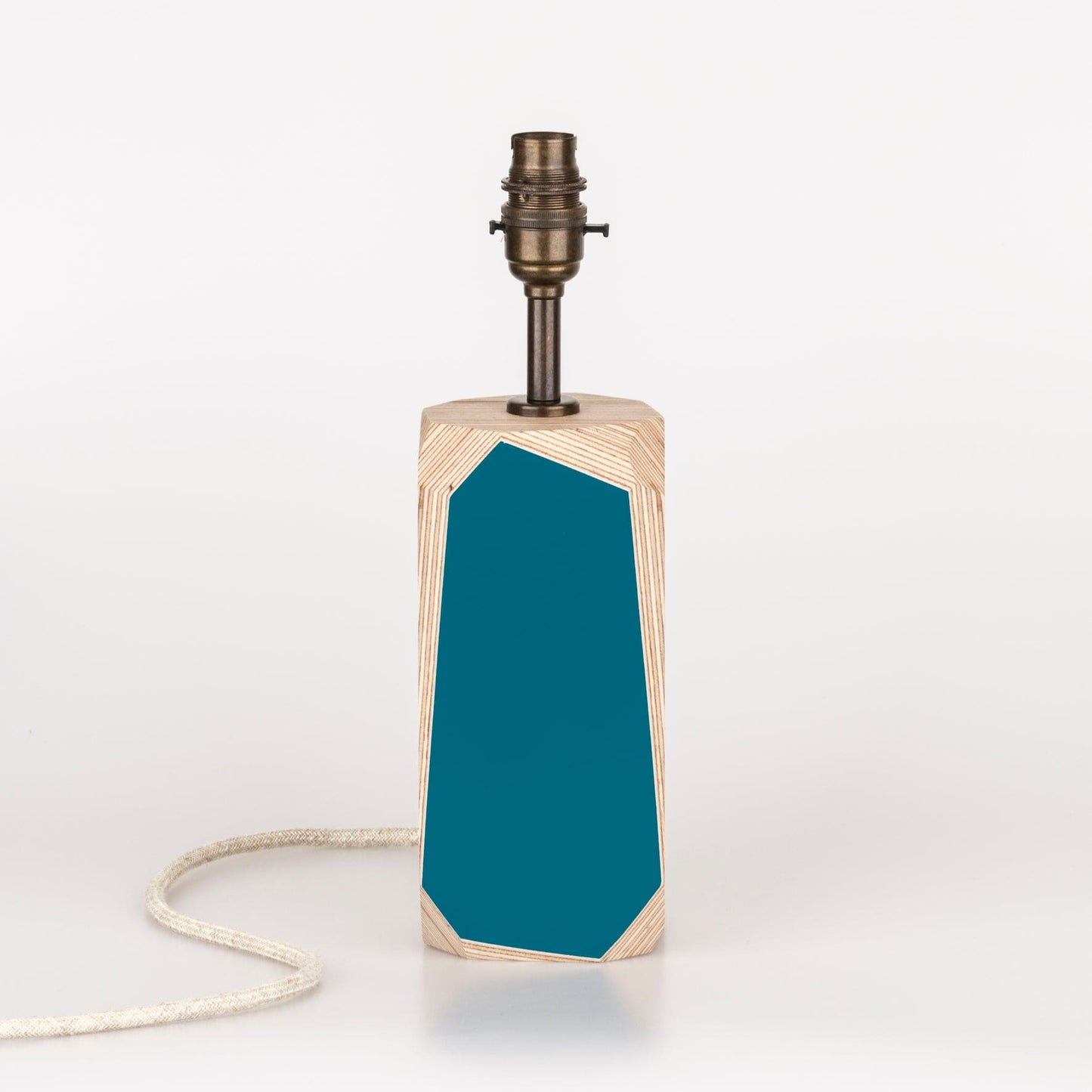 Geo Lamp Geo 200 Lamp in Petrol Blue homeware shops bristol gift shops bristol Priormade