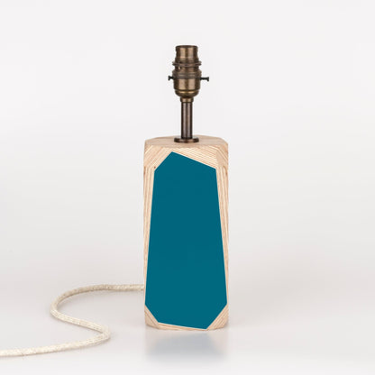 Geo Lamp Geo 200 Lamp in Petrol Blue homeware shops bristol gift shops bristol Priormade