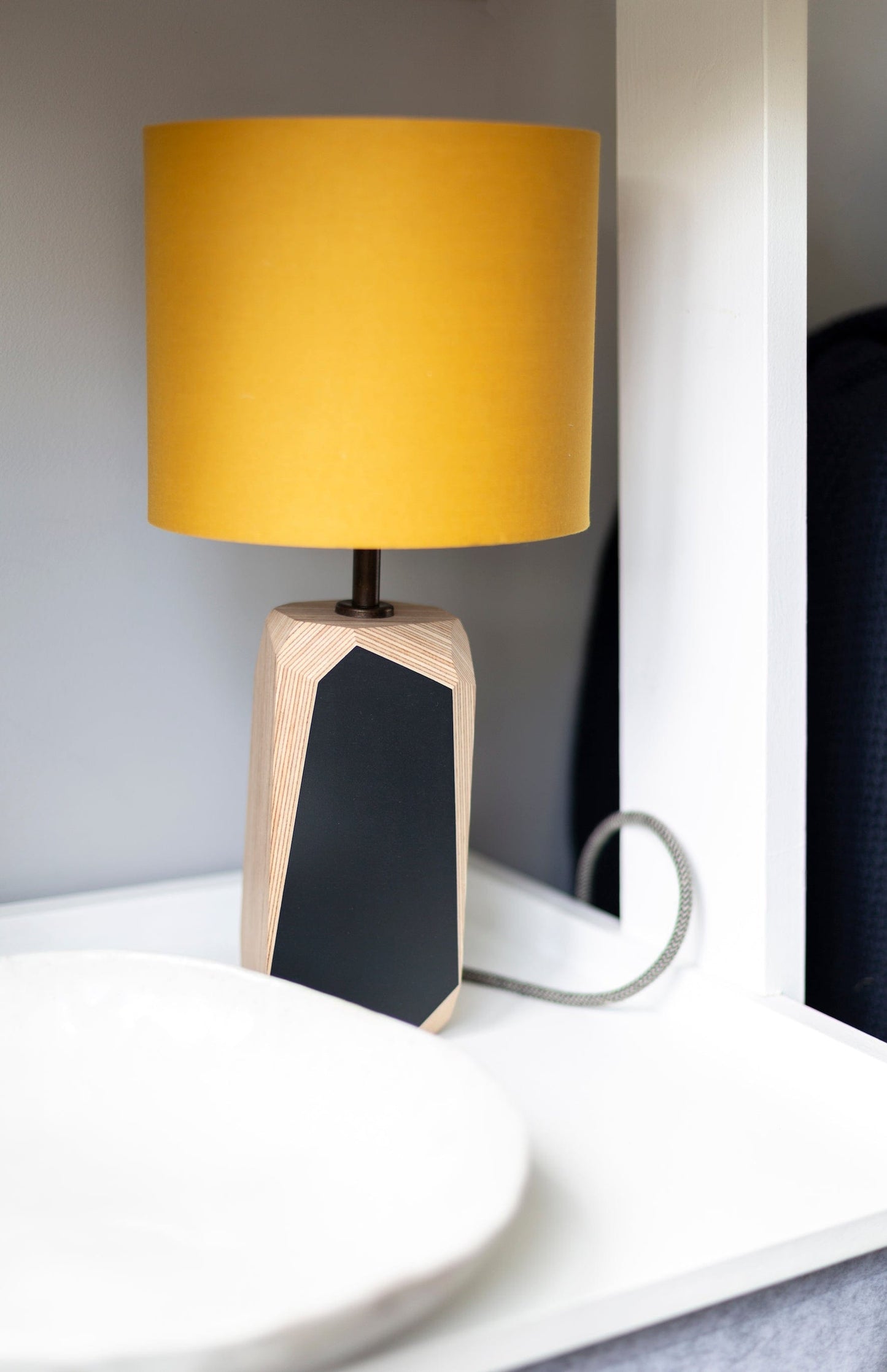 Geo Lamp Geo 200 Lamp in Smoke Grey homeware shops bristol gift shops bristol Priormade