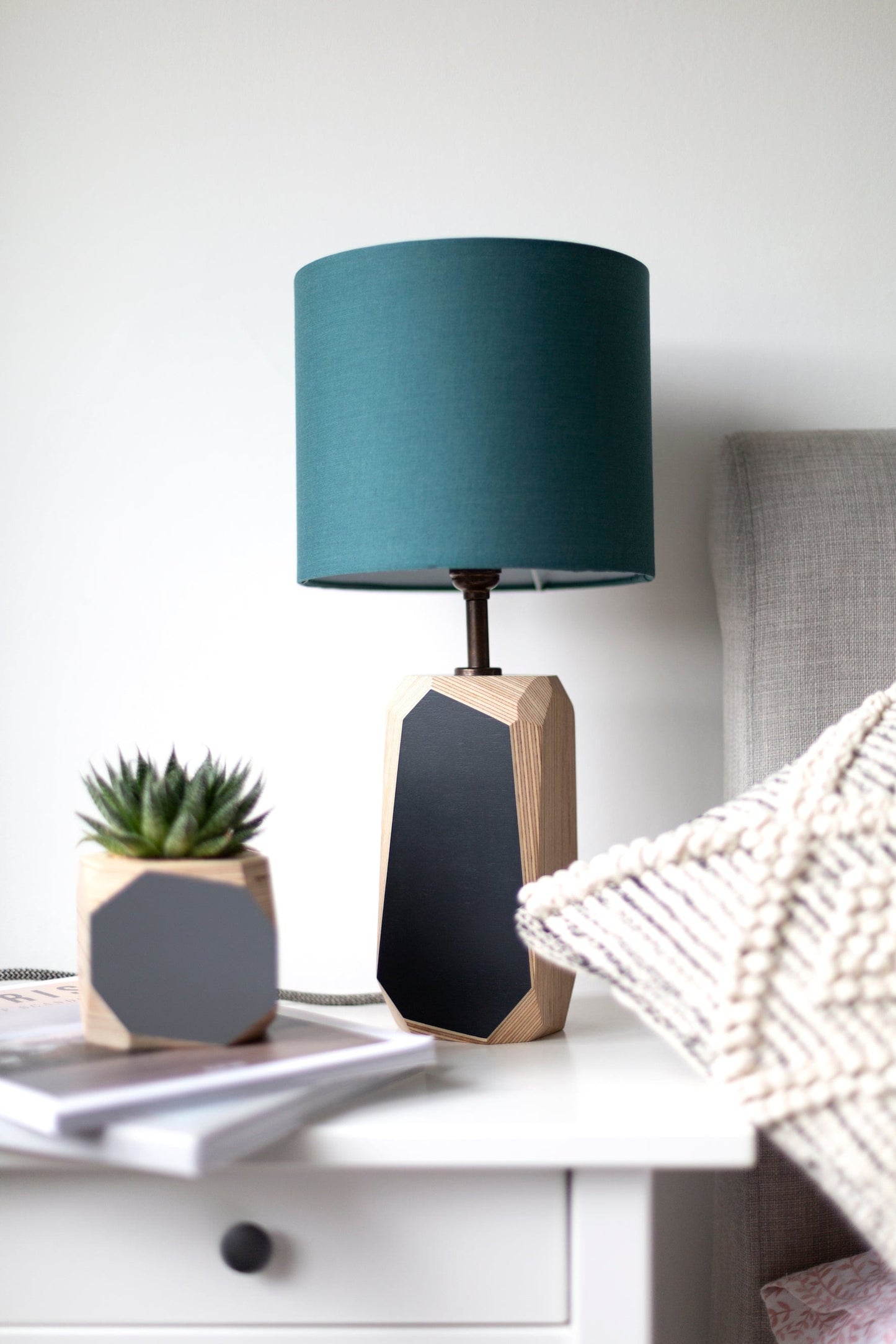 Geo Lamp Geo 200 Lamp in Teal homeware shops bristol gift shops bristol Priormade