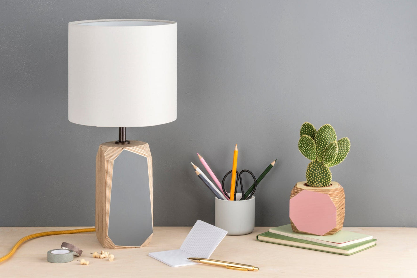 Geo Lamp Geo 200 Lamp in White homeware shops bristol gift shops bristol Priormade