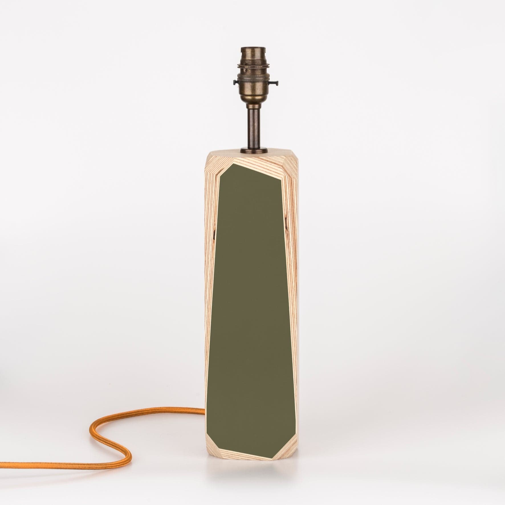 Geo Lamp Geo 300 Lamp in Olive Green homeware shops bristol gift shops bristol Priormade