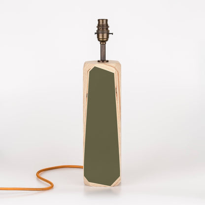 Geo Lamp Geo 300 Lamp in Olive Green homeware shops bristol gift shops bristol Priormade