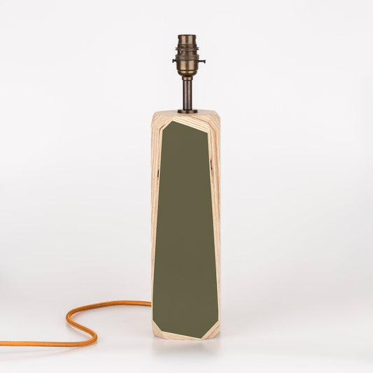 Geo Lamp Geo 300 Lamp in Olive Green homeware shops bristol gift shops bristol Priormade