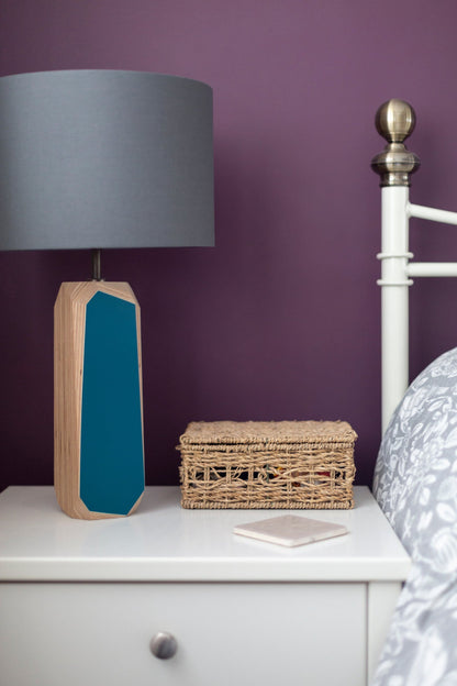 Geo Lamp Geo 300 Lamp in Petrol Blue homeware shops bristol gift shops bristol Priormade