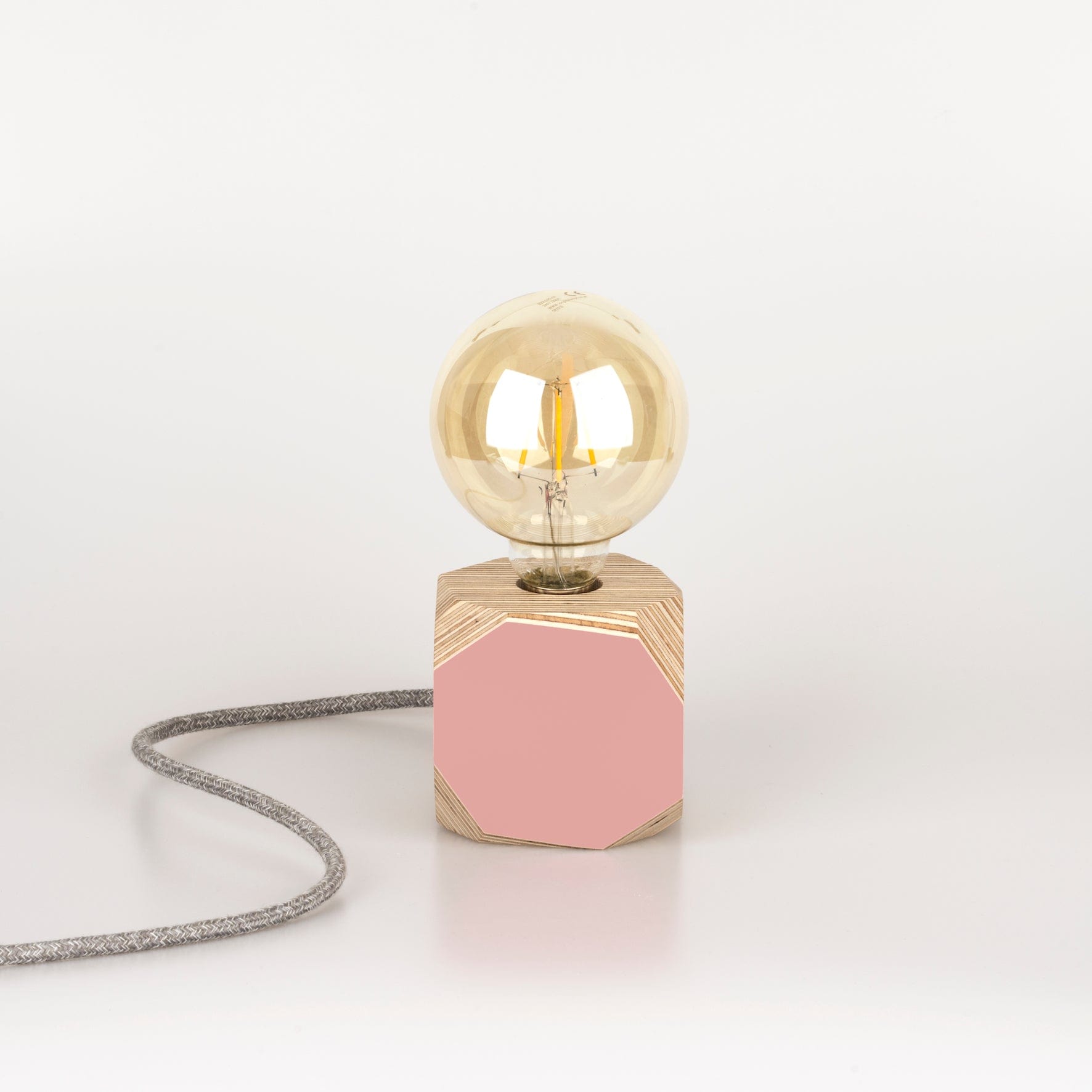 Geo Lamp Geo Filament Lamp in Mint homeware shops bristol gift shops bristol Priormade