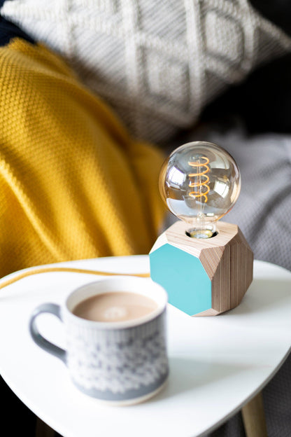 Geo Lamp Geo Filament Lamp in Orange homeware shops bristol gift shops bristol Priormade