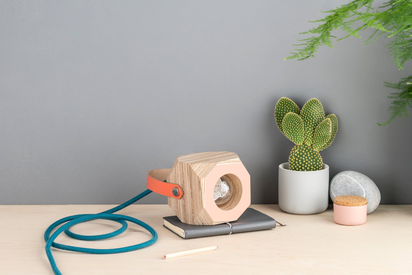 Geo Pendant Lamp in Aqua homeware shops bristol gift shops bristol PRIORMADE