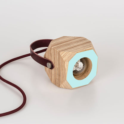 Geo Pendant Lamp in Aqua homeware shops bristol gift shops bristol PRIORMADE