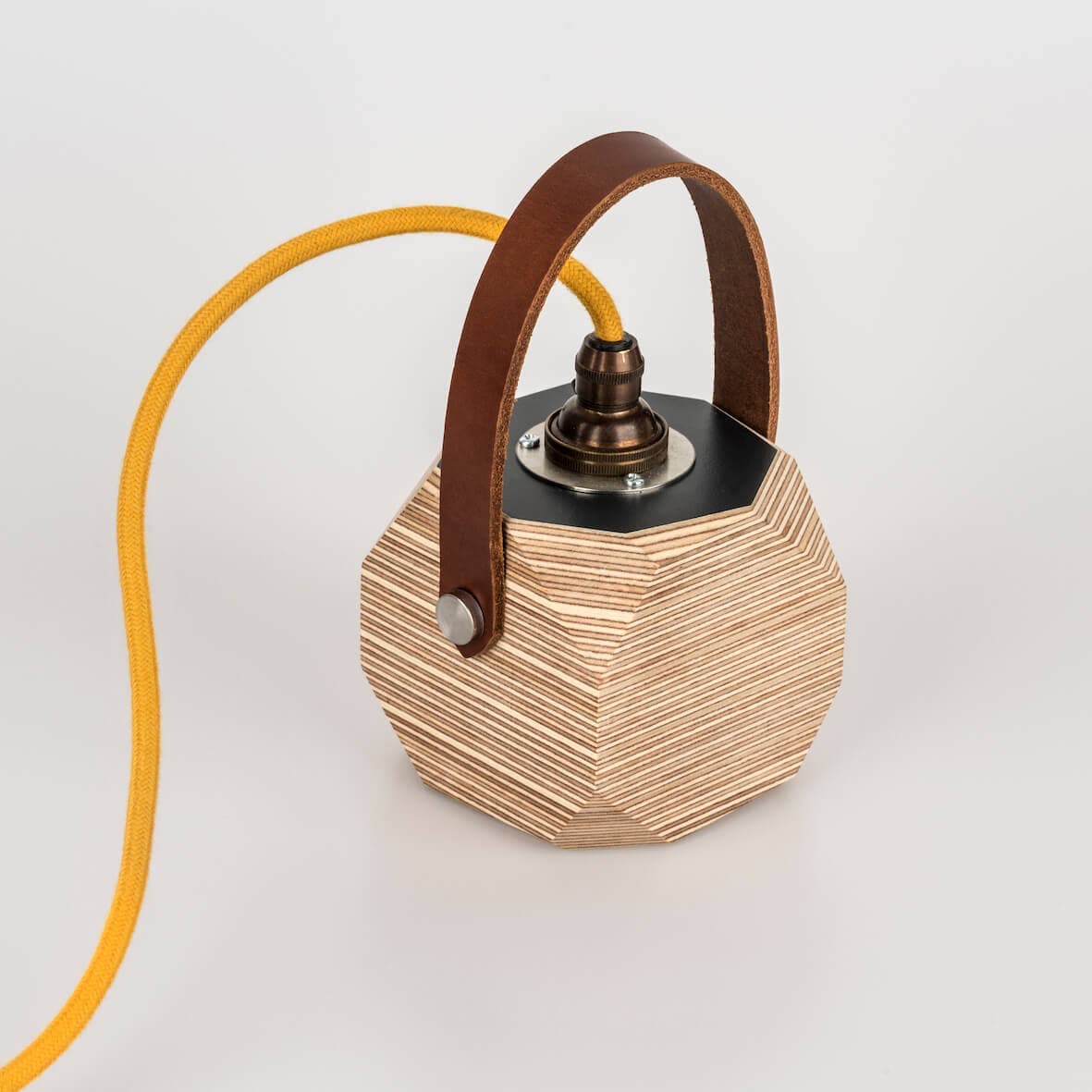 Geo Pendant Lamp in Charcoal homeware shops bristol gift shops bristol PRIORMADE