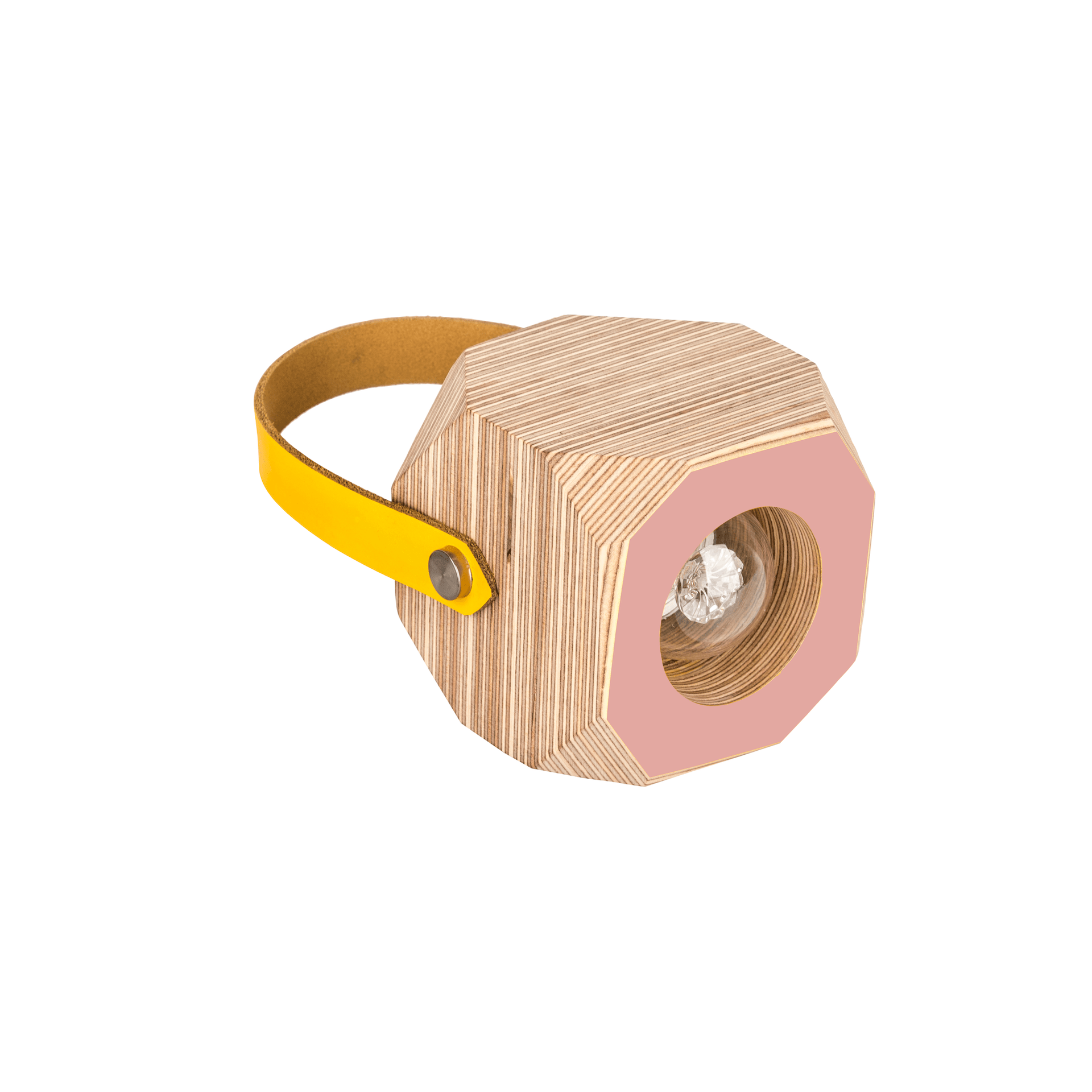 Geo Pendant Lamp in Dusty Pink homeware shops bristol gift shops bristol PRIORMADE