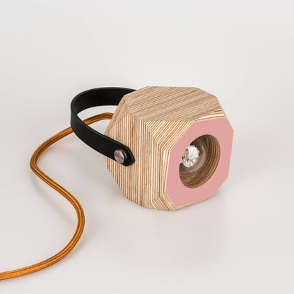 Geo Pendant Lamp in Dusty Pink homeware shops bristol gift shops bristol PRIORMADE