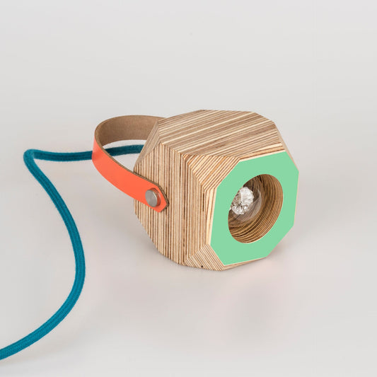 Geo Pendant Lamp in Mint homeware shops bristol gift shops bristol PRIORMADE