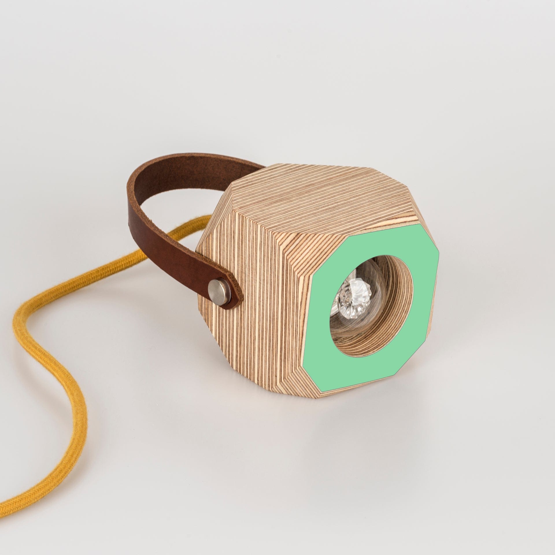 Geo Pendant Lamp in Mint homeware shops bristol gift shops bristol PRIORMADE