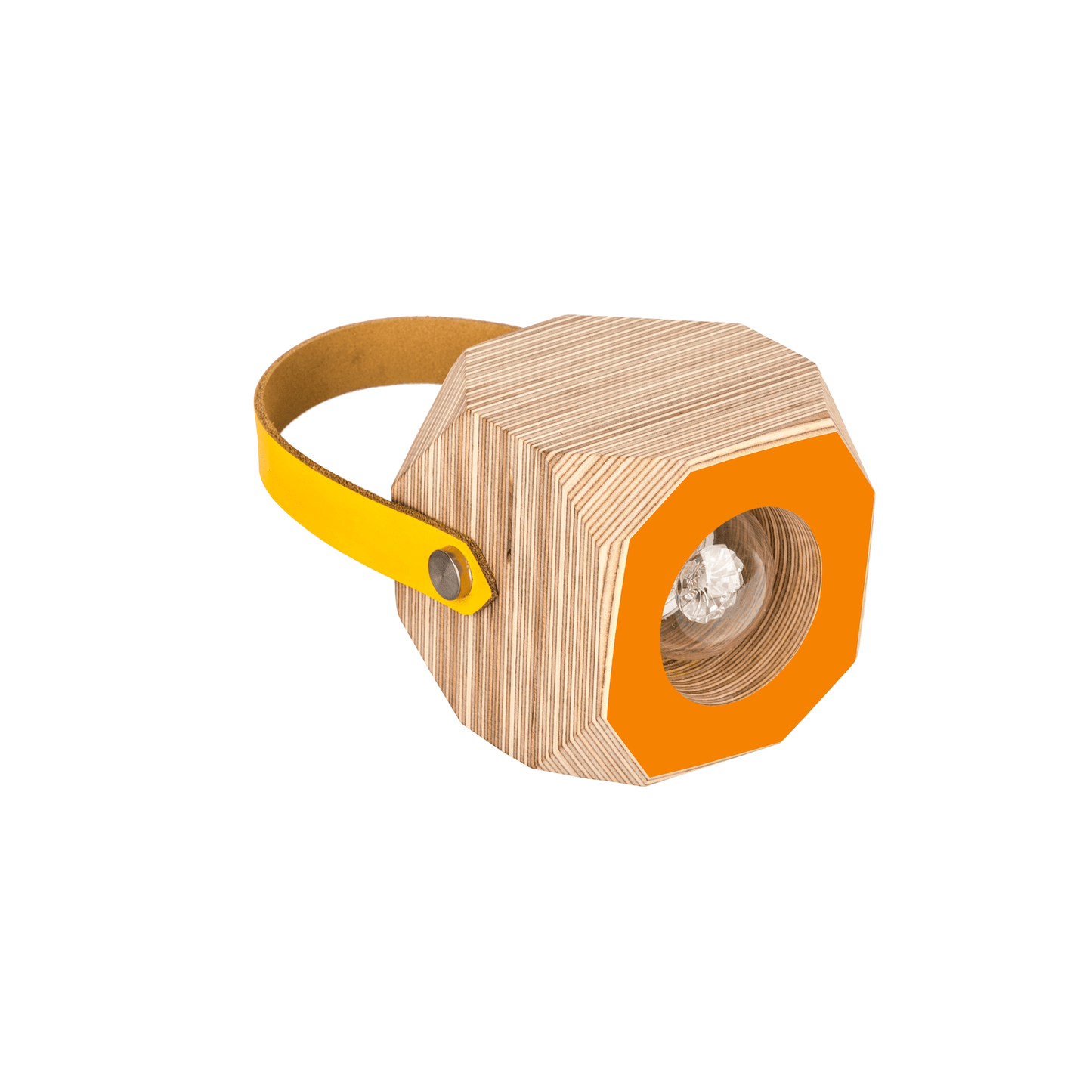 Geo Pendant Lamp in Orange homeware shops bristol gift shops bristol PRIORMADE