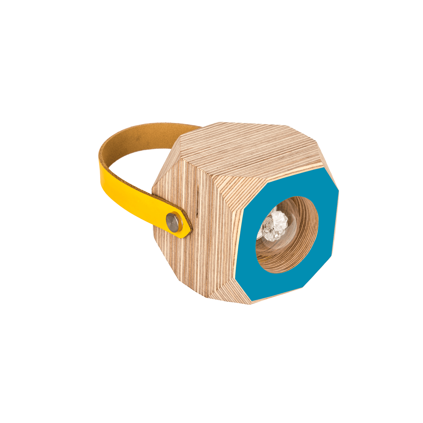 Geo Pendant Lamp in Peacock Blue homeware shops bristol gift shops bristol PRIORMADE