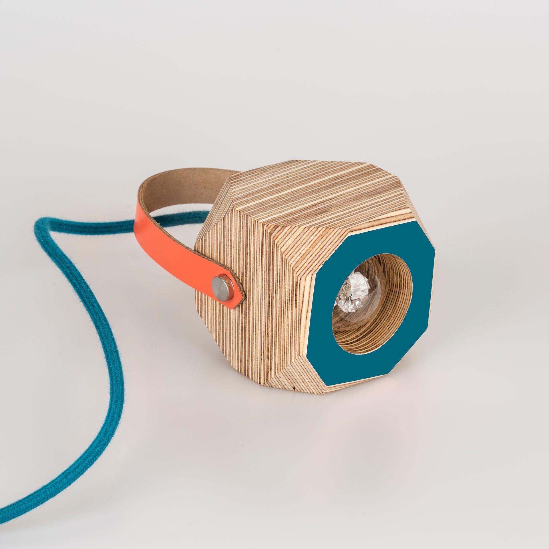 Geo Pendant Lamp in Petrol homeware shops bristol gift shops bristol PRIORMADE