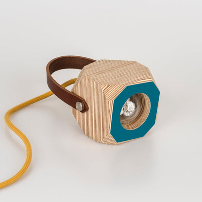 Geo Pendant Lamp in Petrol homeware shops bristol gift shops bristol PRIORMADE